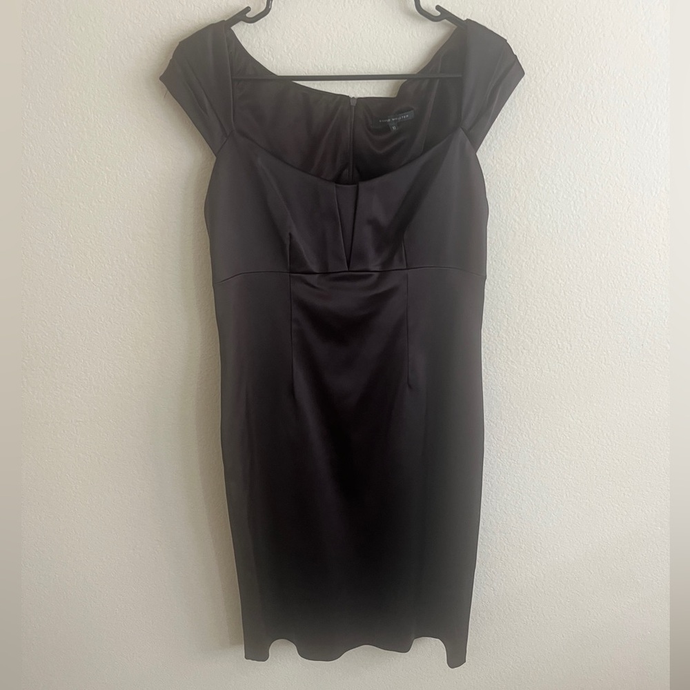 David Meister Black Cocktail Dress size 10